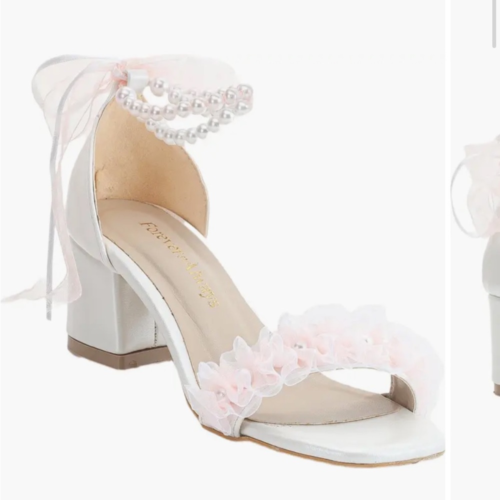 Nordstrom Pink Pearl-Embellished Heels
